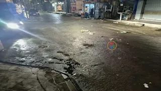 أمطار الصيف تفاجئ أهالي كفر الشيخ (صور)