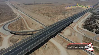 25 صورة لأحدث تصوير جوي للخط الأول من شبكة القطار الكهربائي السريع 