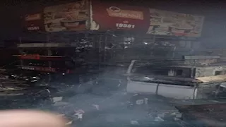 ننشر أسماء مصابي حريق محلات بالقرب من مترو شبرا الخيمة 