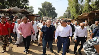 الجيزة تدرس حلولًا هندسية لعبور المشاة بمحطة نكلا بعيدًا عن مسار القطارات