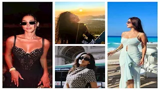 عمرو أديب بـ"الشورت" مع نادية الجندي وبسمة بوسيل على البحر.. 20 صورة للنجوم في الصيف