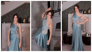 بالصور.. أحدث جلسة تصوير لـ آمال ماهر في الساحل الشمالي