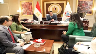 وزير الصحة يبحث مع المرشحة لمنصب سفيرة مصر لدى السويد ولاتفيا آفاق التعاون الصحي