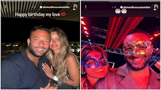 ميدو يحتفل بعيد ميلاد زوجته يسرا الليثي بهذه الطريقة (صورة)