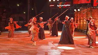 "القومية للفنون الشعبية" تخطف أنظار جمهور مهرجان قرطاج التونسية 