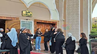 صور- مراسم تشييع جثمان د. علي المصيلحي وزير التموين السابق بمدينة 6 أكتوبر