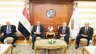 رئيس محكمة النقض يهنئ المستشار محمد الشناوي بتوليه رئاسة النيابة الإدارية | صور