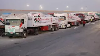 وفد حماس في القاهرة يثمن جهود مصر لإدخال مساعدات غزة ووقف إطلاق النار