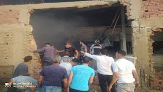 بعد مصرع 5.. محافظ القليوبية يتابع حريق القناطر ويوجه بتعويضات (صور)