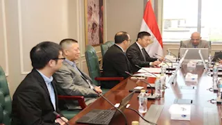 وزير الكهرباء يبحث مع انكورا الصينية توطين صناعة المهمات الكهربائية