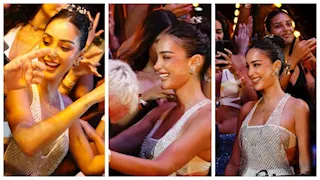 20 صورة- بسمة بوسيل ترقص وتغني في حفل الدي جي الإيطالي مو بلاك