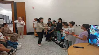 أطفال شرم الشيخ يحيون التراث المصري القديم عبر نموذج مقبرة أثرية (صور)