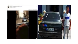 طالب يخفي لوحات سيارته للهروب من المخالفات.. وتحرك عاجل من الداخلية