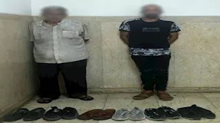 أمن الجيزة يكشف لغز سرقة أحذية المصلين من مسجد