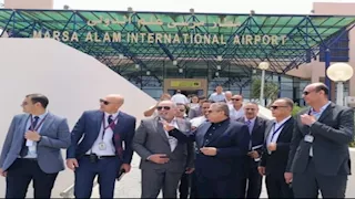 اللجنة العليا للتفتيش تتابع جاهزية مطاري مرسى علم والغردقة
