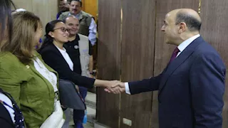 بالصور- محافظ كفر الشيخ يستقبل وفد "الفاو" لتعزيز الزراعة الذكية
