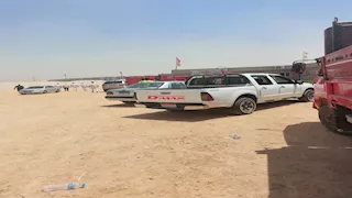 صور الآن- جهاز حدائق أكتوبر يسحب أرض نادي الزمالك  