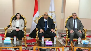 بالصور.. وزير العدل يتفقد أعمال تطوير مبنى محكمة دمنهور الابتدائية بالبحيرة 