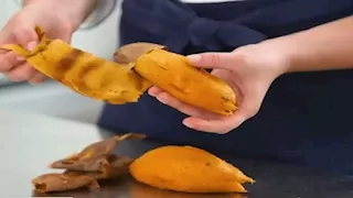 لا تتخلص من قشر البطاطا الحلوة.. تحميك من 5 أمراض خطيرة 