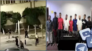 زجاجات وحجارة وسكاكين.. مشاجرة دامية تنتهي بضبط 9 أشخاص في الشيخ زايد