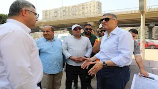 6 صور.. محور جديد في الجيزة يربط المريوطية و"كمال عامر"