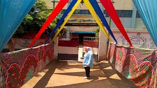 الاستعدادات النهائية لتجهيز المقار الانتخابية فى القليوبية -صور