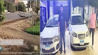 رقصة سيارات.. ضبط شابين استعرضا في زفاف بأبو كبير | فيديو