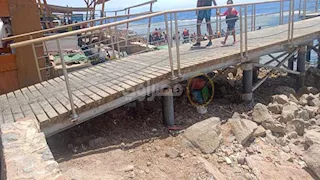 حملة لإنقاذ "البلوهول".. دهب تُطلق مبادرة لتنظيف أشهر مناطق الغوص -صور  