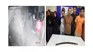 تحمل طفلًا.. الداخلية تكشف تفاصيل فيديو تعدي شخص على سيدة بعصا خشبية