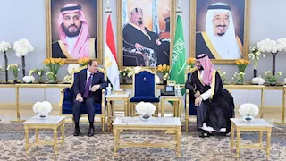 الرئيس السيسي وبن سلمان: نرفض تهجير الفلسطينيين أو إعادة احتلال غزة