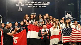 "القومي للمرأة" يهنئ بطلات مصر في الإسكواش بعد التتويج ببطولة العالم للناشئات