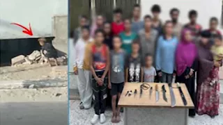 60 ثانية رعب.. كشف وكر تسول خطير تحت كوبري بالجيزة يضم أطفال وسيدات |صور