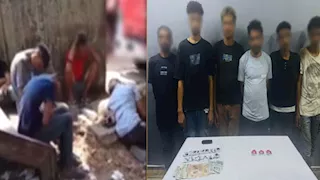 بالفيديو..شجار عنيف بين "فان وسيارة نقل" يثير الرعب بالبحيرة