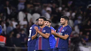 قطار باريس سان جيرمان يعبر أنجيه بهدف