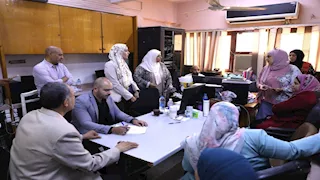 "الصحة" تتابع التحول الرقمي للموارد البشرية بمديرية الجيزة ‎