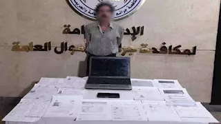 ضبط مزور تأشيرات وعقود العمل في الجيزة