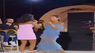 بحضور كريم محمود عبدالعزيز..دينا الشربيني ترقص مع روبي على"قلبي بلاستيك"(صور وفيديو)