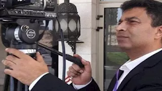 استشهاد الصحفي خالد المدهون بنيران إسرائيلية في غزة