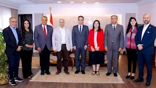 تفاصيل لقاء أمين المصري الديمقراطي برئيس الوطنية للإعلام