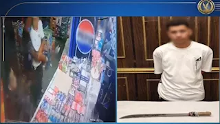 بسبب خلاف على البيع والشراء.. جزار يطعن عاملًا داخل محل بالجيزة | فيديو