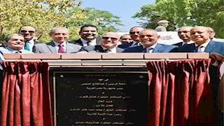 رئيس هيئة النيابة الإدارية يضع حجر الأساس لنادي المستشارين الجديد بالمنيل | صور