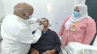 حملة "100 يوم صحة" تواصل تقديم خدماتها الطبية بالمنيا (صور)