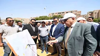 وزير الإسكان يتفقد مشروع السوق الحضارية بمدينة القاهرة الجديدة -18.1 فدان