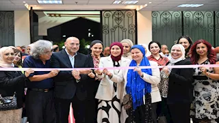 افتتاح فاعليات الملتقى الأول للفنون التشكيلية بقصر الإبداع