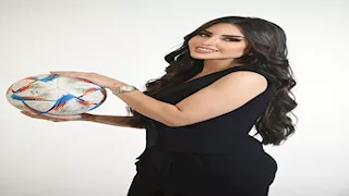 6 صور لزوجة عواد في الجيم ومع كرة الدوري