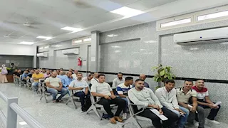 بالصور.. اختبارات جديدة للمرشحين للعمل بالأردن "نجاري أثاث"