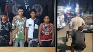 تصرف غير أخلاقي على الطريق.. ضبط 4 طلاب في واقعة فيديو متداول