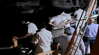 غرق شاب أثناء عمله على مركب بإسنا جنوب الأقصر- صور