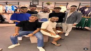 مول ملابس ومعرض حماية سيارات.. 23 صورة لافتتاح مشاريع نجوم النادي الأهلي بحضور النجوم وزجاتهم