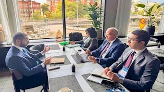 تفاصيل لقاء وزير الري مع مساعد وزير الخارجية الإماراتي لشؤون الطاقة والاستدامة